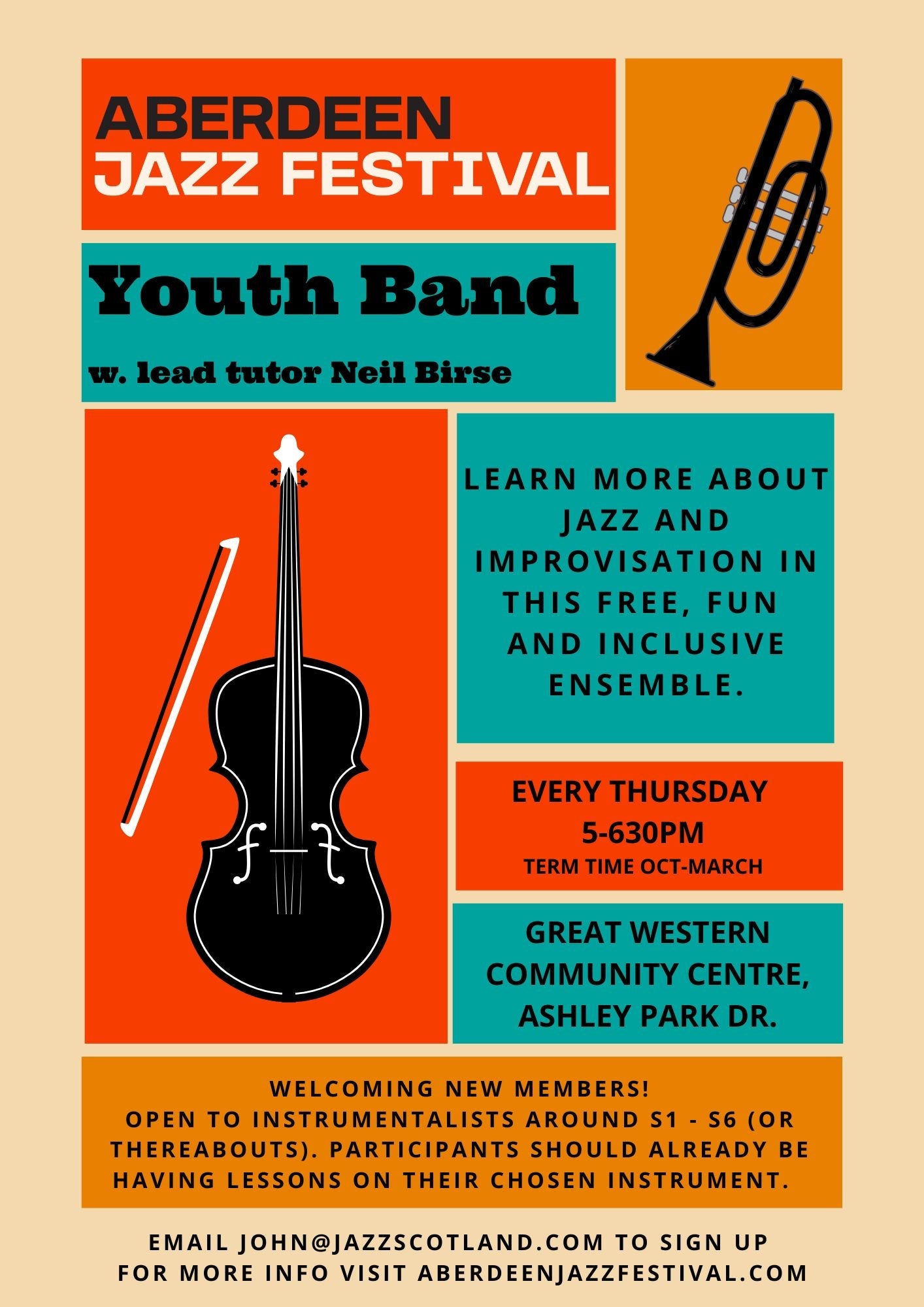 AJF Youth Band Swings into the Autumn